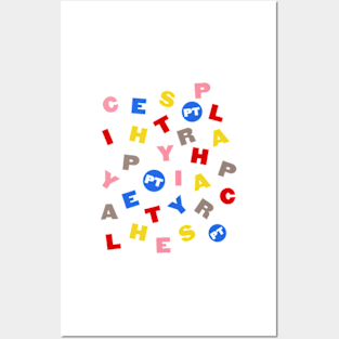 physical therapy (love on tour alphabet soup) Posters and Art